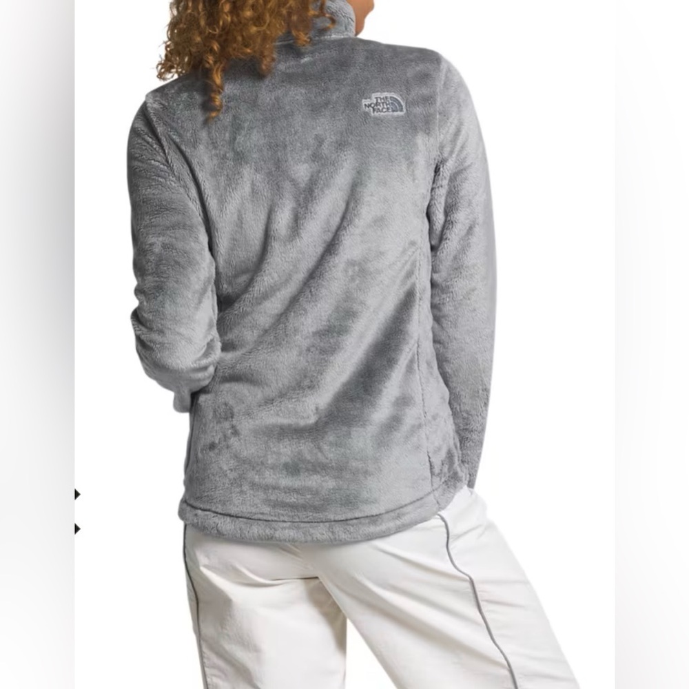 The North Face Full Zip Osito Jacket - Meld Grey - Sz Med, VGUC